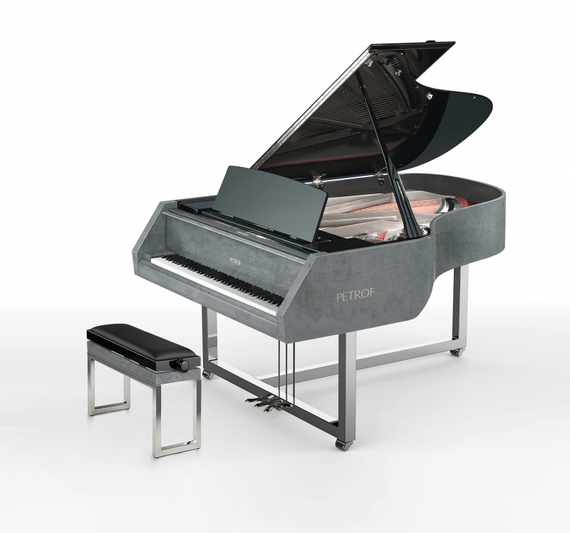 GRAND PIANO GRAVELLIconcrete piano - product design